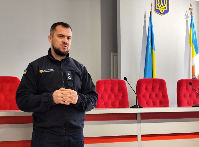 Керівник пресслужби Головного управління ДСНС у Тернопільській області підполковник служби цивільного захисту Сергій Данілін